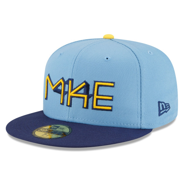 Milwaukee Brewers MLB Authentic City Connect New Era 59FIFTY Cap