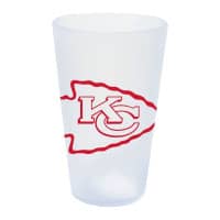Kansas City Chiefs Icicle Silicone NFL Pint Glass