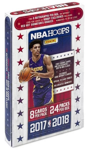 2017/18 Panini NBA Hoops Basketball Hobby Box