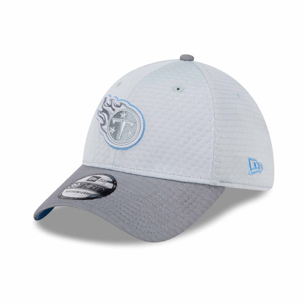 Tennessee Titans 2024 NFL Training Camp New Era 39THIRTY Flex Cap Gray