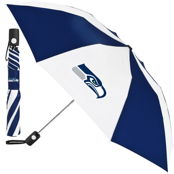 Seattle Seahawks Auto Folding NFL Umbrella