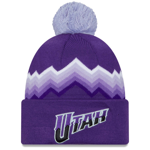 Utah Jazz 2023 NBA City Edition New Era Wintermütze