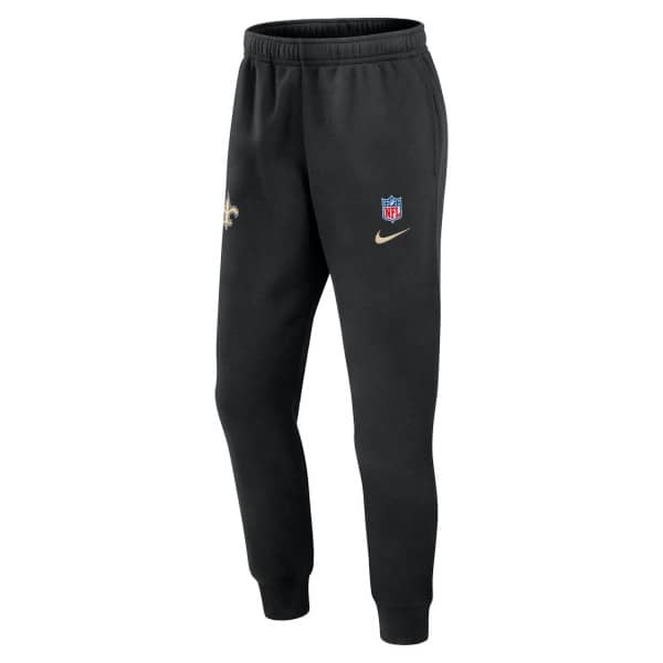 New Orleans Saints 2024 NFL Sideline Nike Club Jogginghose Schwarz
