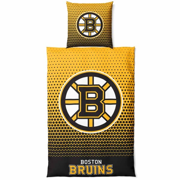 Boston Bruins Dots NHL Bedding Set