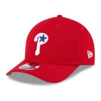 Philadelphia Phillies 2025 MLB Clubhouse 9FORTY M-Crown Snapback Cap Red