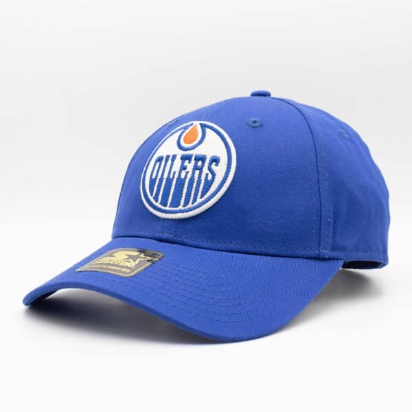 Edmonton Oilers Starter Score NHL Snapback Cap Blue