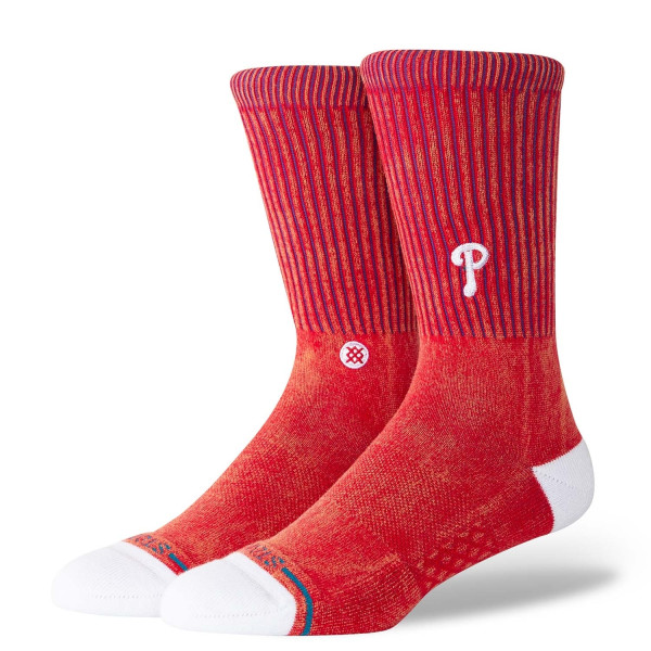 Philadelphia Phillies Bags Stance MLB Crew Socks Red