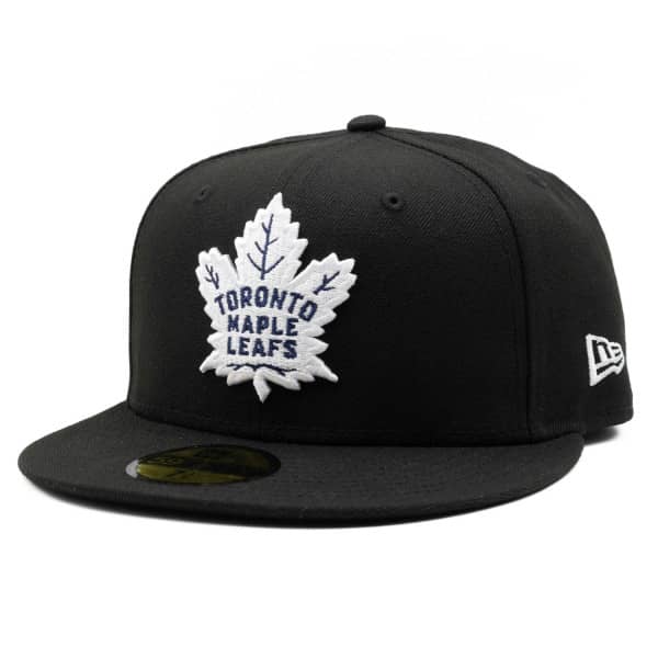 Toronto Maple Leafs New Era 59FIFTY Fitted NHL Cap Schwarz