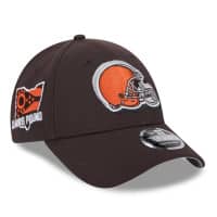 Cleveland Browns 2024 NFL Draft New Era Stretch-Snap 9FORTY Cap Brown