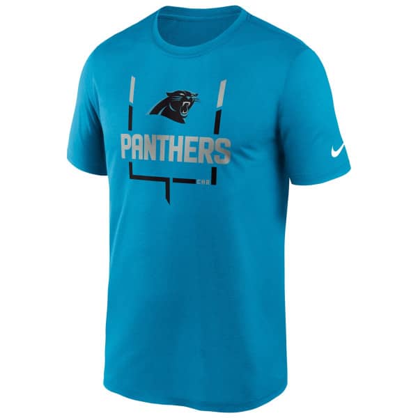 Carolina Panthers Goal Post Nike Legend Performance NFL T-Shirt Blau