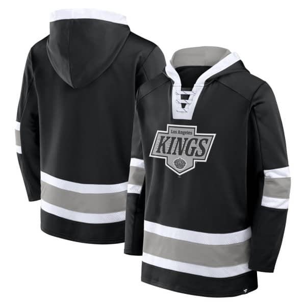 Los Angeles Kings Laced NHL Hoodie Black