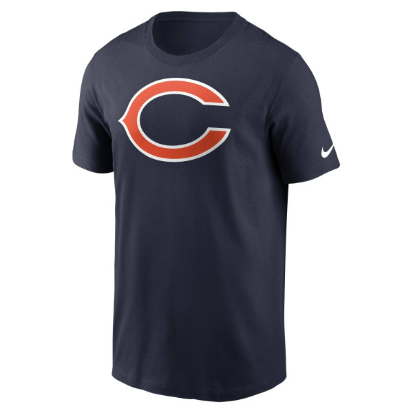 Chicago Bears Nike Essential Logo NFL T-Shirt Navy