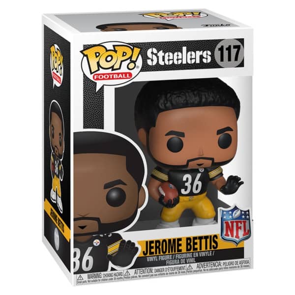 Funko POP! #117 Jerome Bettis Pittsburgh Steelers Vinyl NFL Figure