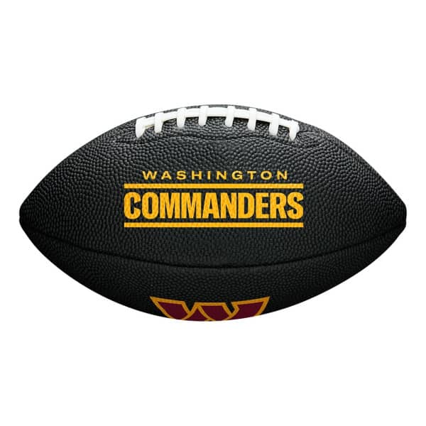 Washington Commanders NFL Wilson Mini Football Black