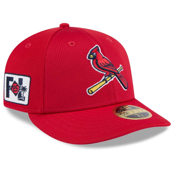 St. Louis Cardinals 2025 MLB Spring Training Low Profile 59FIFTY Fitted Cap Red