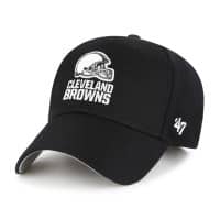 Cleveland Browns Black & White '47 MVP Adjustable NFL Cap Black