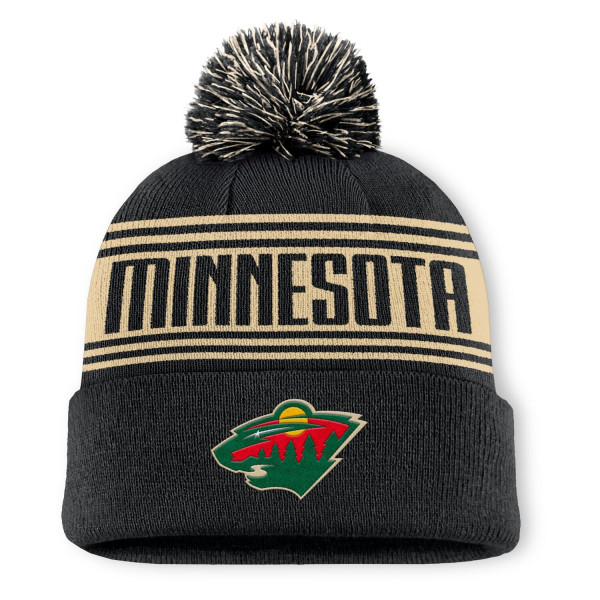 Minnesota Wild Enforcer NHL Knit Hat Black