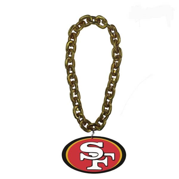 San Francisco 49ers Big Logo NFL Fan Chain