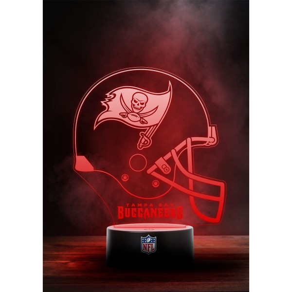 Tampa Bay Buccaneers NFL Helmet LED-Leuchtschild