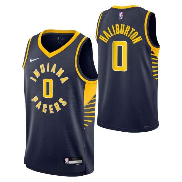 Tyrese Haliburton #0 Indiana Pacers Nike Swingman NBA Jersey Navy (YOUTH)