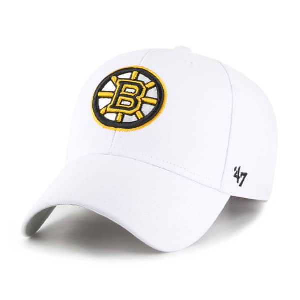 Boston Bruins '47 MVP Adjustable NHL Cap Weiß