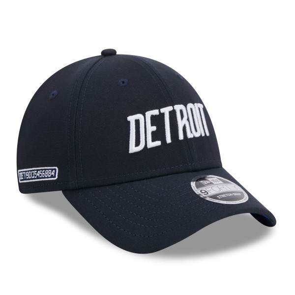 Detroit Tigers Official MLB City Connect New Era Stretch-Snap 9FORTY Cap