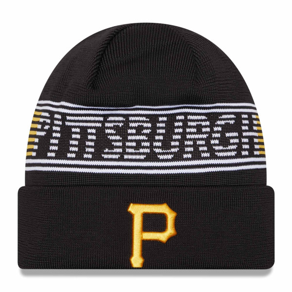 Pittsburgh Pirates Authentic 2024 MLB Clubhouse New Era Beanie Knit