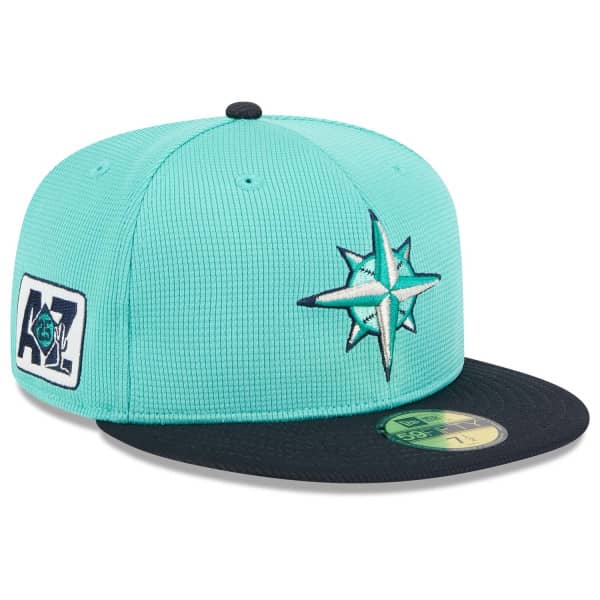 Seattle Mariners 2025 MLB Spring Training 59FIFTY Fitted Cap Green