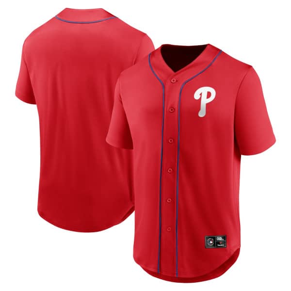 Philadelphia Phillies Fanatics Foundation MLB Fan Jersey Red