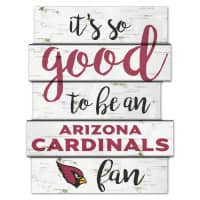 Arizona Cardinals Birchwood NFL Holzschild