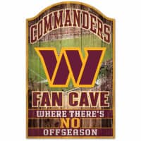 Washington Commanders WinCraft NFL Fan Cave Holzschild