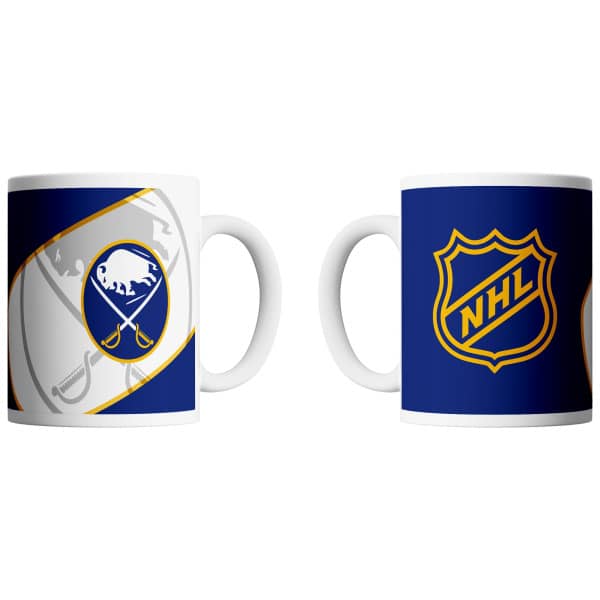 Buffalo Sabres Shadow Logo & Shield NHL Mug (330 ml)