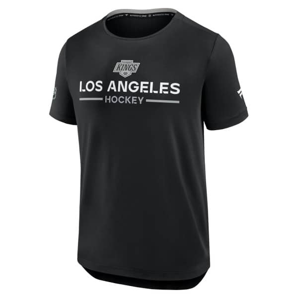 Los Angeles Kings 2025/26 Authentic Pro Rink Tech NHL T-Shirt Black