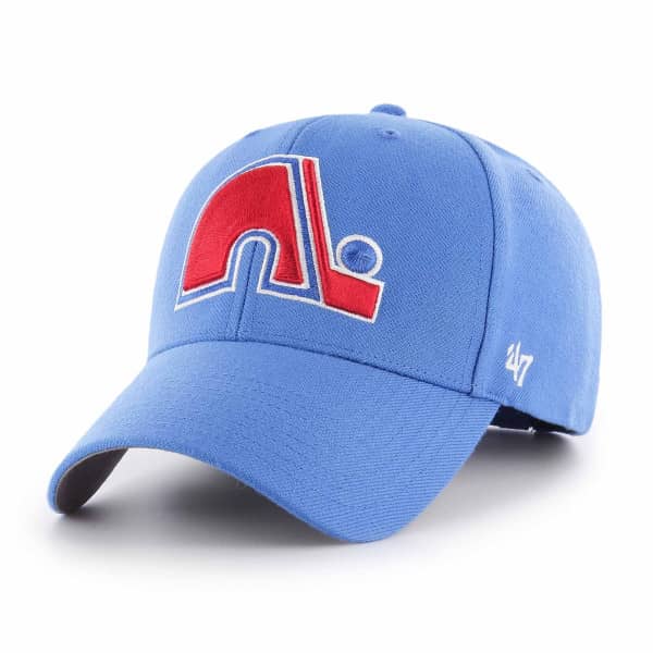 Quebec Nordiques 1979 Vintage '47 MVP Adjustable NHL Cap Blau