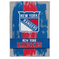 New York Rangers Brush Fleece NHL Blanket