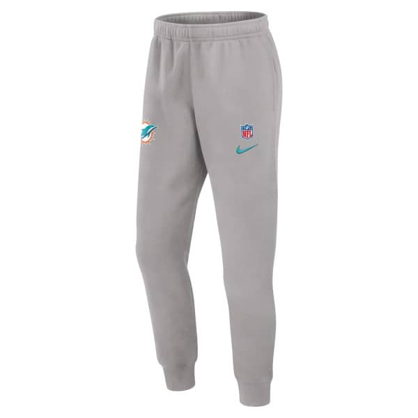 Miami Dolphins 2024 NFL Sideline Nike Club Sweat Pants Gray