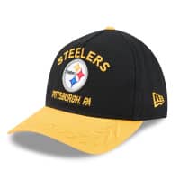 Pittsburgh Steelers 2025 NFL Draft 9TWENTY A-Frame Adjustable Cap Black