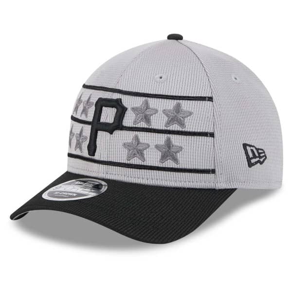 Pittsburgh Pirates Colorway 2025 MLB Batting Practice 9FORTY M-Crown Snapback Cap Gray
