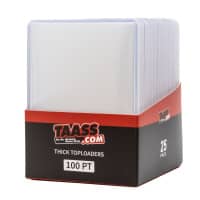 TAASS.com Toploaders 3 x 4" Thick - 100 pt (25/Pack)
