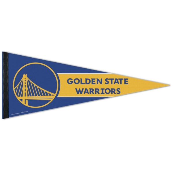 Golden State Warriors Big Logo Premium NBA Pennant