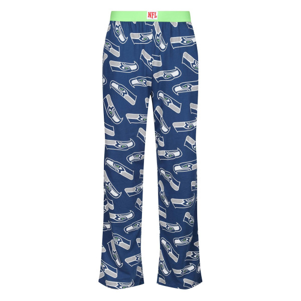 Seattle Seahawks Recovered NFL Lounge Pants Navy