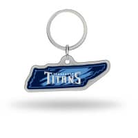 Tennessee Titans State Shaped NFL Key Ring