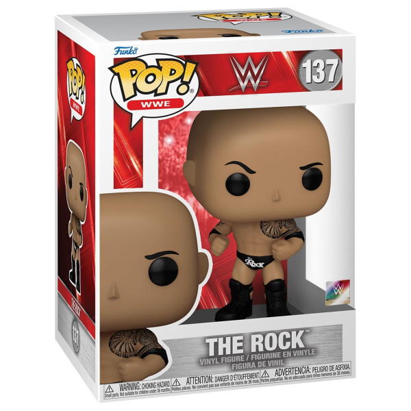 Funko POP! #137 The Rock (Final) Vinyl WWE Figure