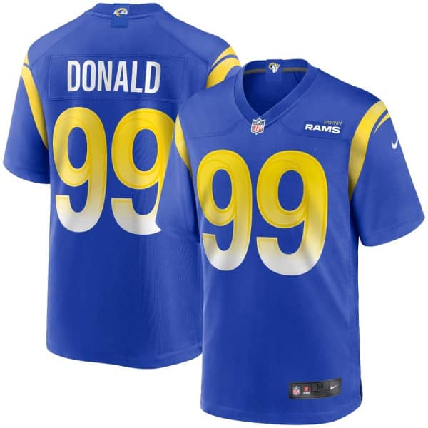 Aaron Donald #99 Los Angeles Rams Nike Game NFL Football Jersey Blue