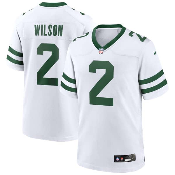 Zach Wilson #2 New York Jets Classic Nike Game NFL Jersey White