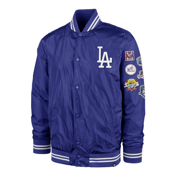 Los Angeles Dodgers Cooperstown '47 Dalston MLB Bomber Jacke Blau