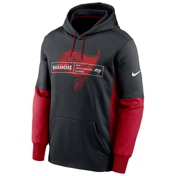 Tampa Bay Buccaneers Color Block Nike Therma NFL Hoodie