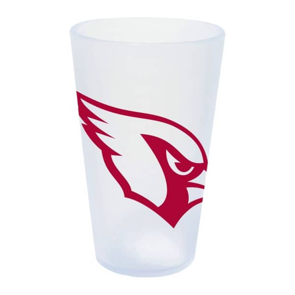 Arizona Cardinals Icicle Silicone NFL Pint Glass