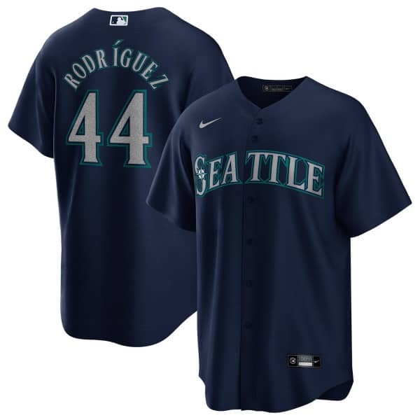 Julio Rodríguez #44 Seattle Mariners Nike MLB Jersey Navy