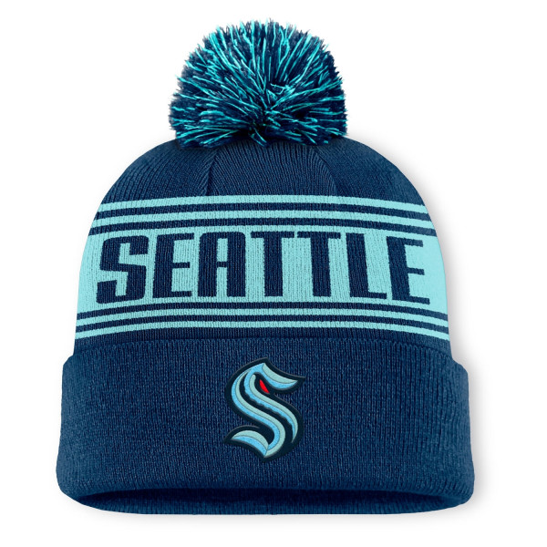 Seattle Kraken Enforcer NHL Knit Hat Navy